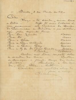 [Carta pessoal]