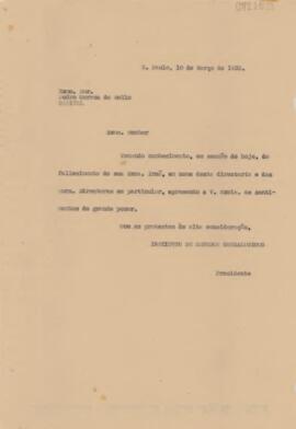 [Ofício de Condolências]