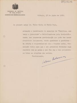 [Carta de Agradecimento]