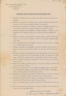Curriculum Vitae