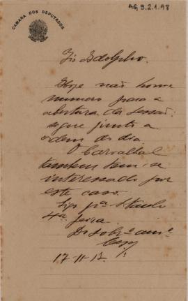 [Carta de esclarecimento]