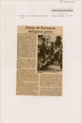 Alunos de Farmácia deflagram greve