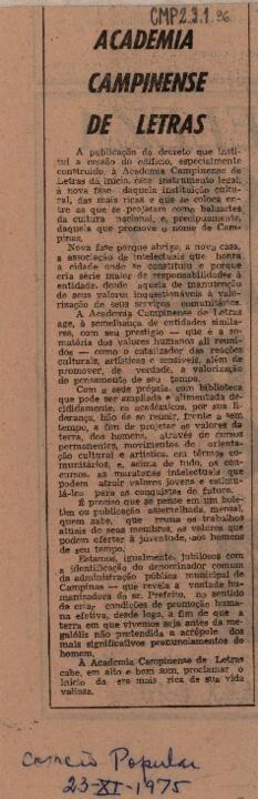 Academia Campinense de Letras