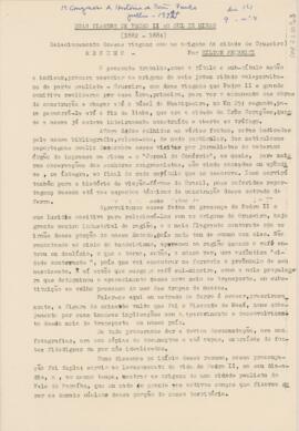 Duas viagens de Pedro II ao sul de Minas