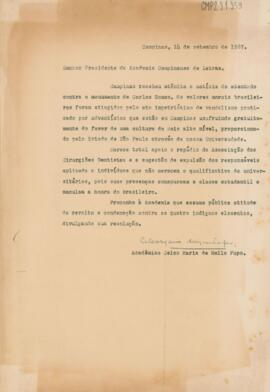 Carta de Pedido de Providência