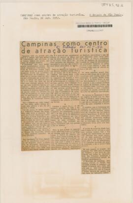Campinas como centro de atração turística