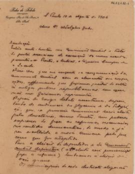 [Carta de análise política]