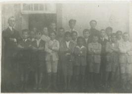 [Ferdinando Panattoni e alunos do Colégio São Benedito]