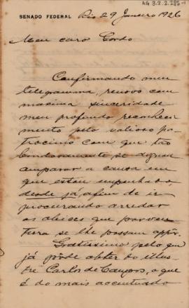 [Carta de agradecimento]