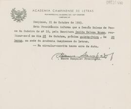 Circular de Encaminhamento