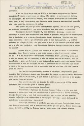 Discurso de Posse