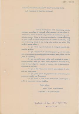 [Carta de pedido de transferência]