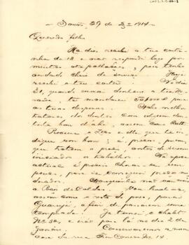[Carta pessoal]