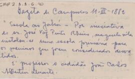 [Apontamento]