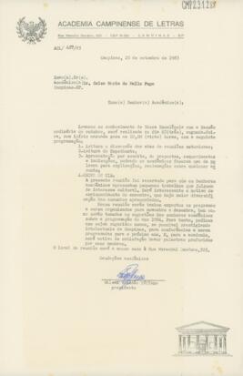Circular de Encaminhamento