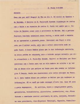 [Carta de análise política]