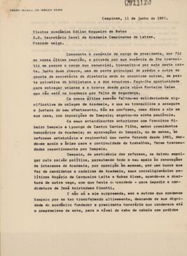 Minuta de Anúncio