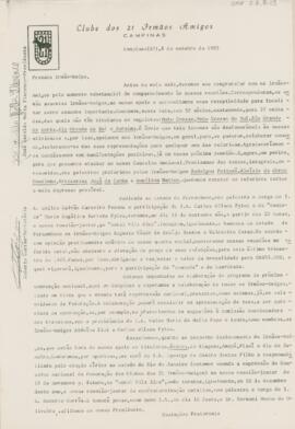 [Carta circular]