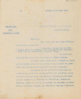 [Carta de esclarecimento]