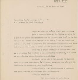 [Carta de pedido de informação]