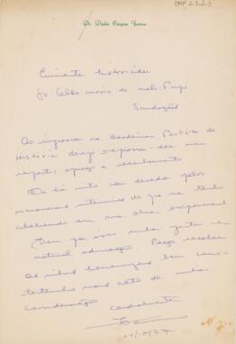[Carta de apreciação]
