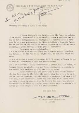 [Carta circular]
