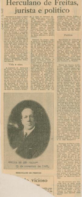 Herculano de Freitas, jurista e politico