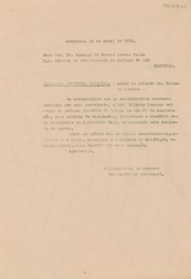 [Ofício de Pedido de Autorização]