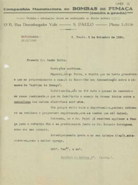 [Carta de pedido de esclarecimento]