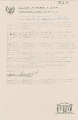 Circular de Encaminhamento