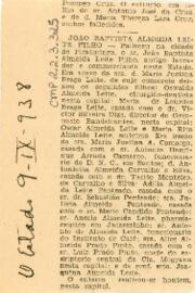 [Obituário de João Baptista Almeida Leite Filho]