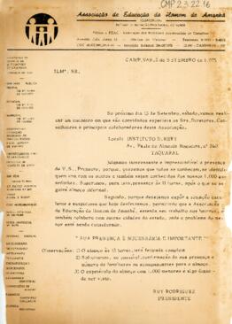 [Carta convite]