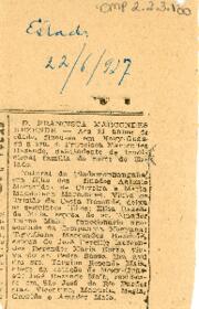 [Obituário de Francisca Marcondes Rezende]