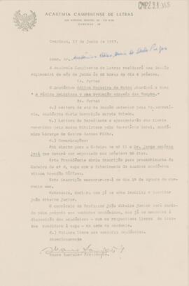 Circular de Encaminhamento