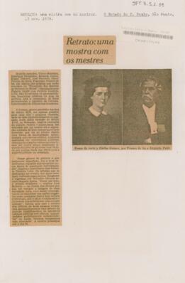 Retrato: uma mostra com os mestres