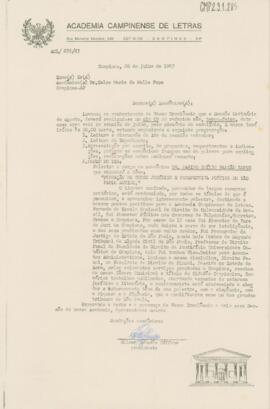 Carta de Encaminhamento