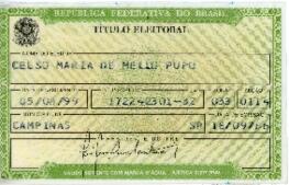 Título Eleitoral