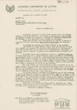 Circular de Encaminhamento