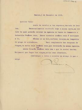 [Carta pessoal]