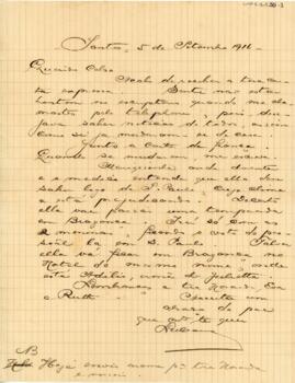 [Carta pessoal]
