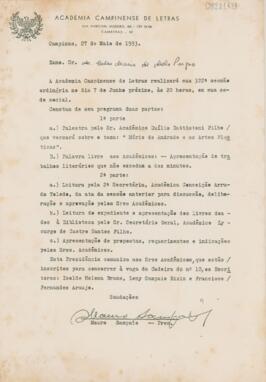 Circular de Encaminhamento