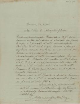 [Carta de encaminhamento]