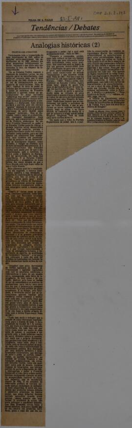 Analogias históricas