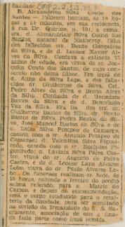 [Nota de falecimento]