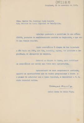 [Carta de Encaminhamento]
