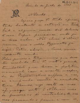 [Carta de análise política]