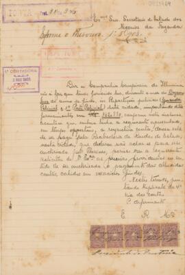 [Carta de pedido de providências]