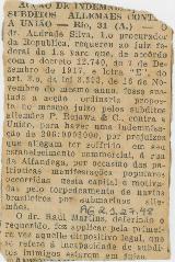 Acção de indemnização subditos allemães contra a União