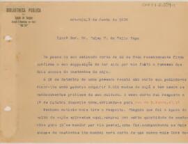 [Carta de confirmação de envio]