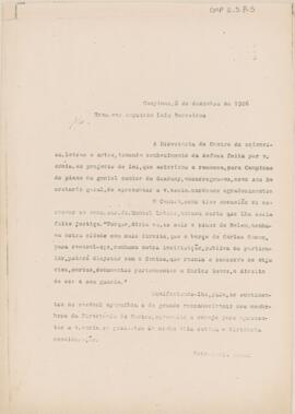 [Carta de agradecimento]